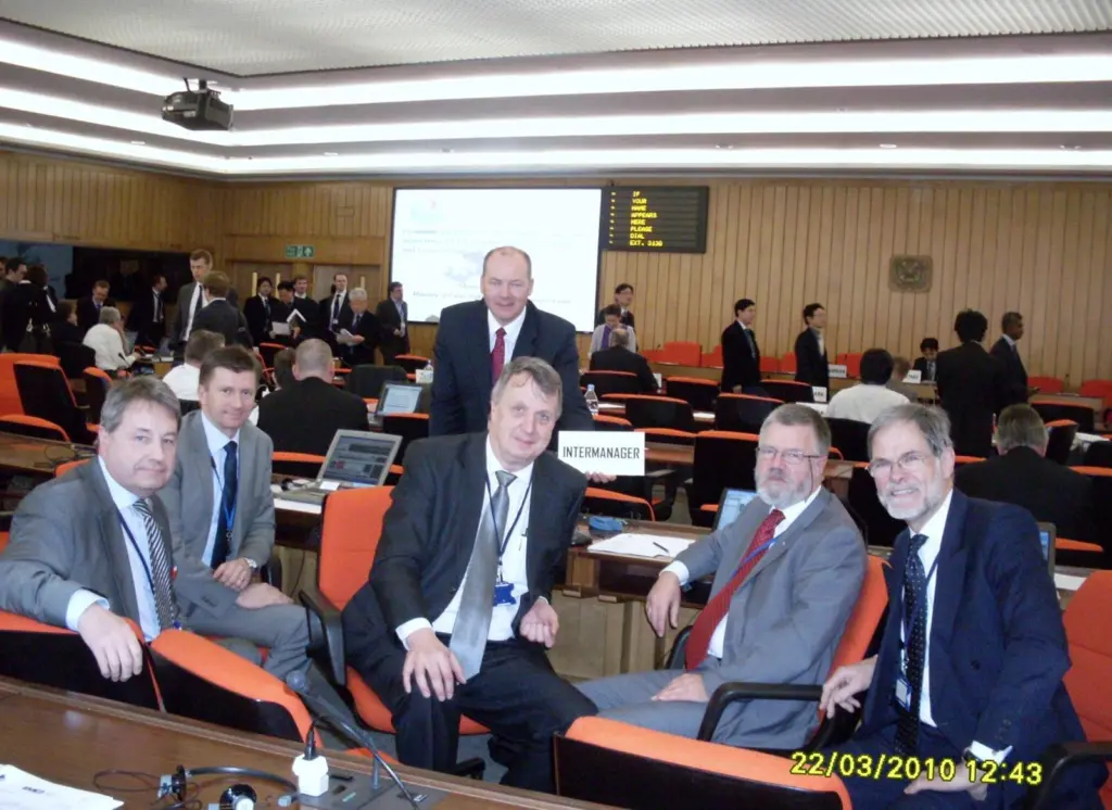 The InterManager delegation at the IMO