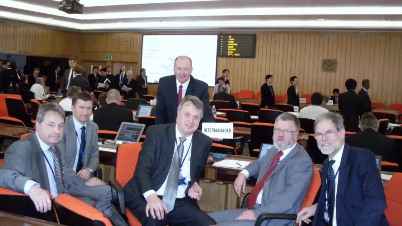 The InterManager delegation at the IMO