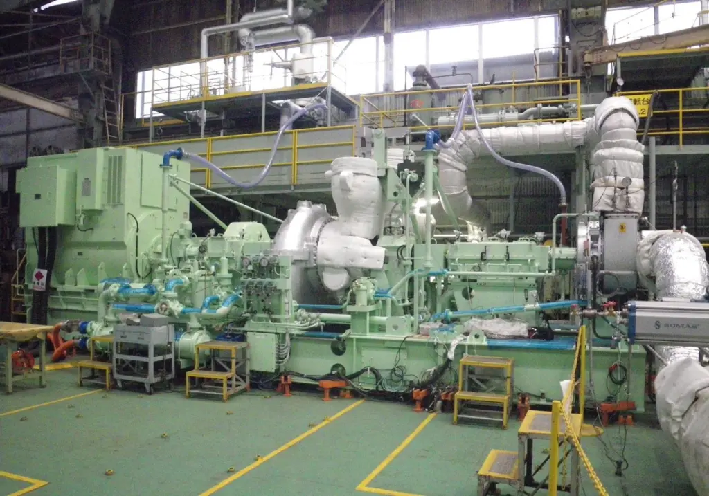 First unit of STG system