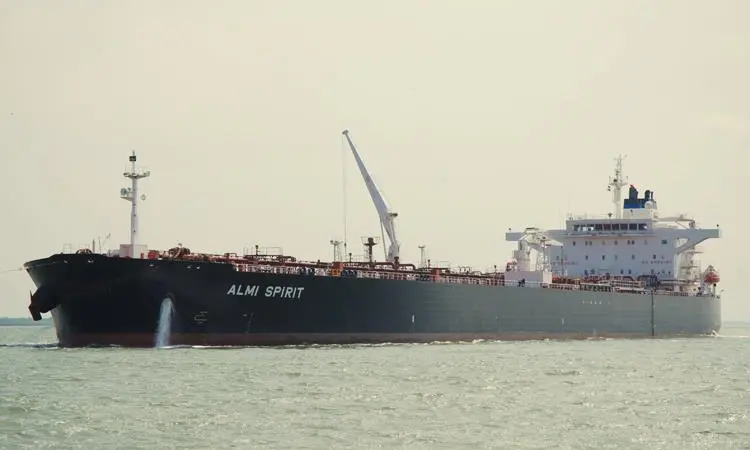 The 2007 built 105,500 dwt Almi Spirit