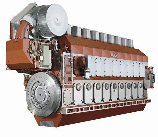 Four MaK 9 M 43 C diesel engines power the AIDAblu