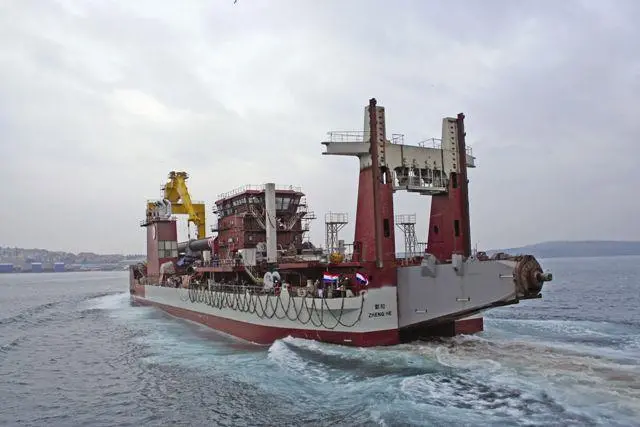 The launch of the Zheng He