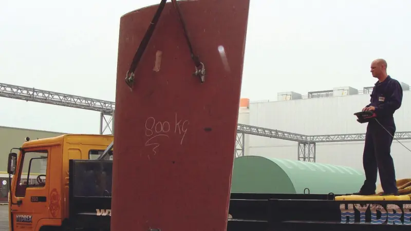 Permanent repair work on any type of rudder can now be carried out in-situ