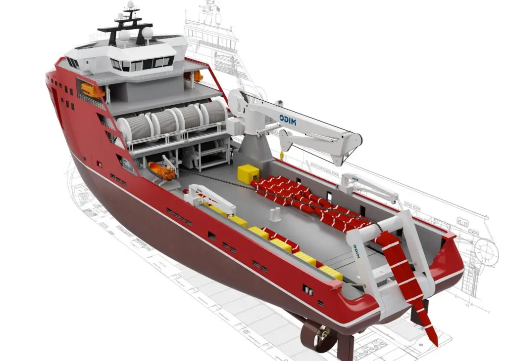 Odim's Smart AHTS concept has been acquired by Rolls-Royce