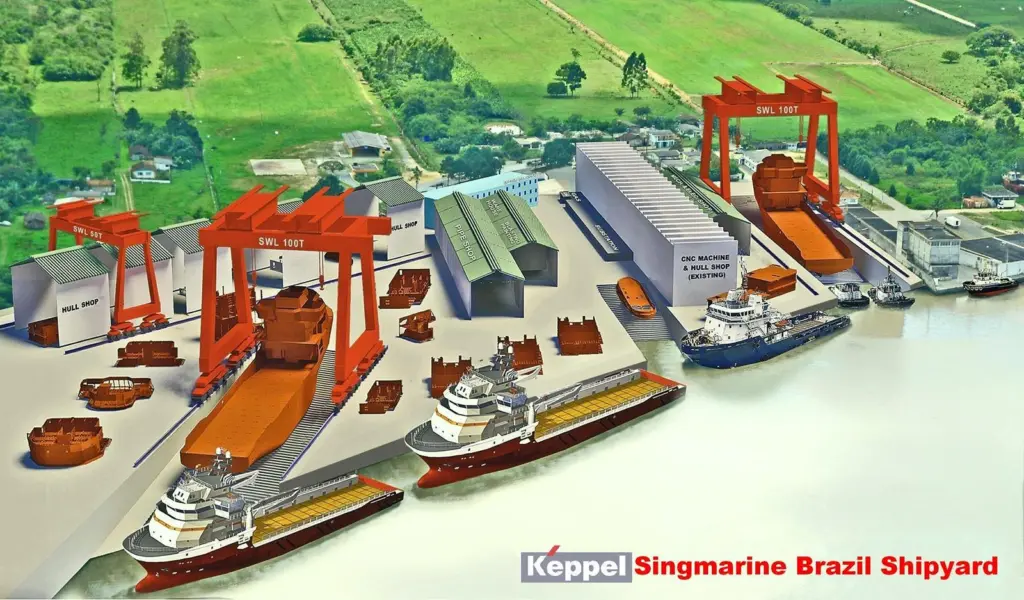 Keppel’s new yard, Keppel Singmarine Brasil, is expected to be operational by the second half of 2010