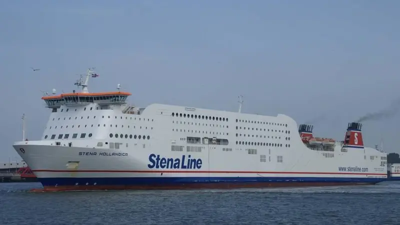 Stena Hollandica, one of the four Stena vessels to undergo upgrading work by Cargotec