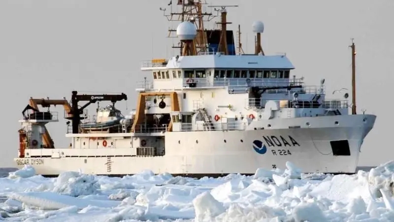 The Oscar Dyson was delivered by VT Halter Marine in May 2005
