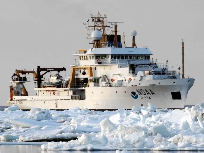 The Oscar Dyson was delivered by VT Halter Marine in May 2005