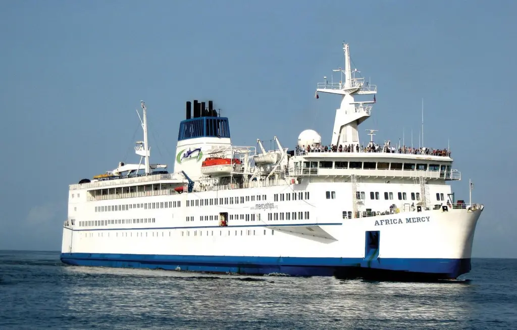 Africa Mercy will be fitted with new gensets donated by MAN Diesel