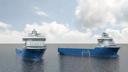 Artist impression of the two STX Europe PSV 06 vessels ordered by Rem Offshore
