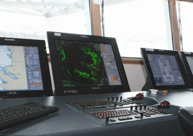 The 'Troms Vision' is equipped with an advanced Transas navigation system