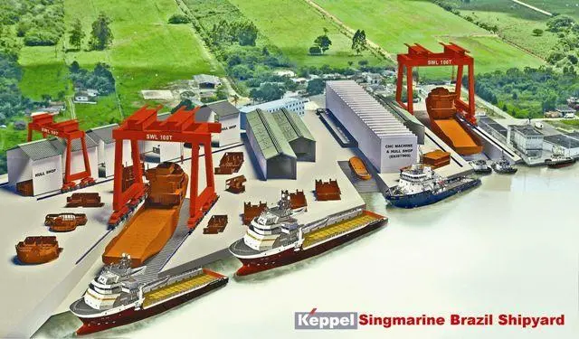Keppel’s new yard, Keppel Singmarine Brasil, is expected to be operational by the second half of 2010