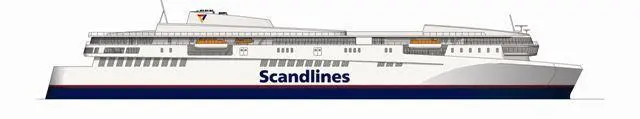 Artist impression of Scandline’s new ferries