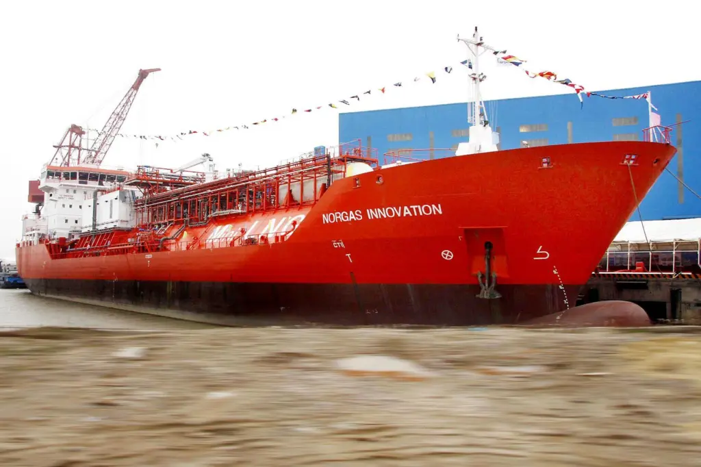 The Multigas vessel Norgas Innovation