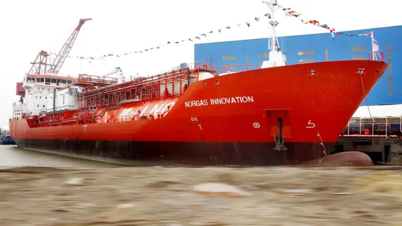 The Multigas vessel Norgas Innovation