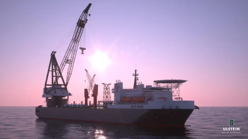 Artist impression of the Ulstein Sea of Solutions design ordered for construction at Zhenhua