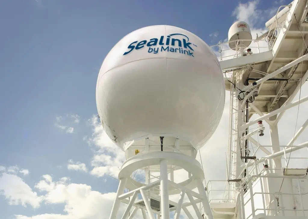 Marlink’s Sealink VSAT system now offers extra features