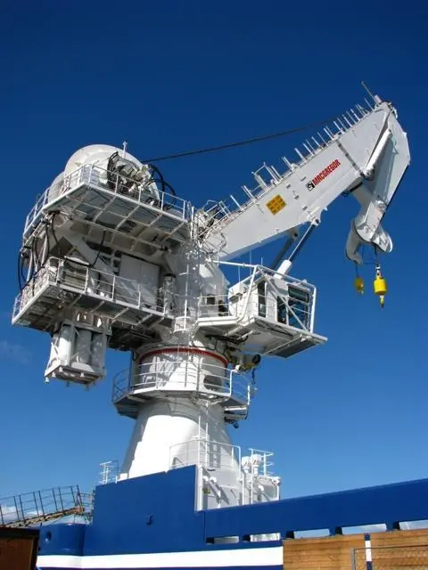MacGregor 150-tonne active heave compensated subsea crane