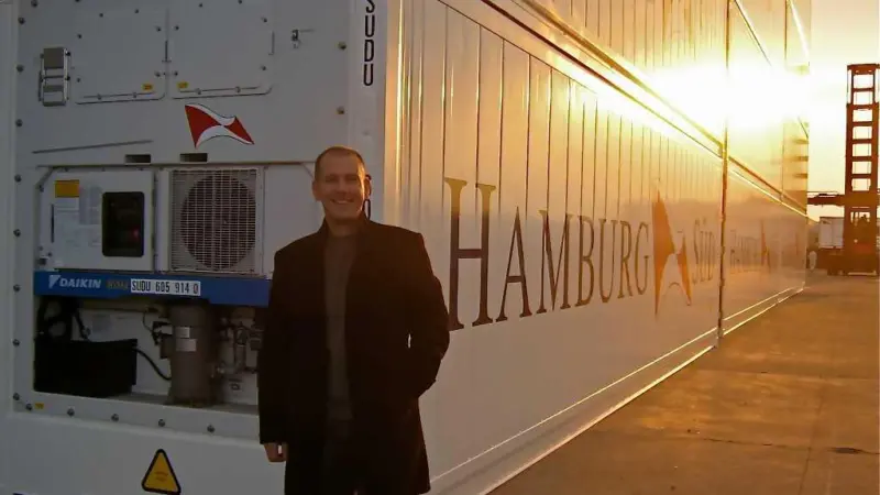 Marc Staroschinski, Supervisor Reefer Production of Hamburg Süd’s Logistics Department