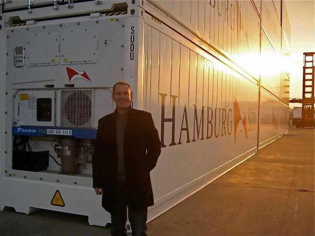 Marc Staroschinski, Supervisor Reefer Production of Hamburg Süd’s Logistics Department