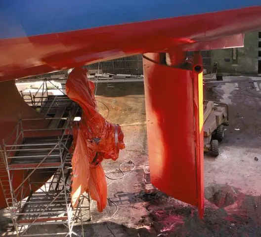 Rudder given lasting Ecospeed protection against cavitation damage