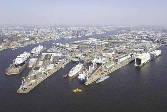 Impressive dock line-up at Blohm + Voss