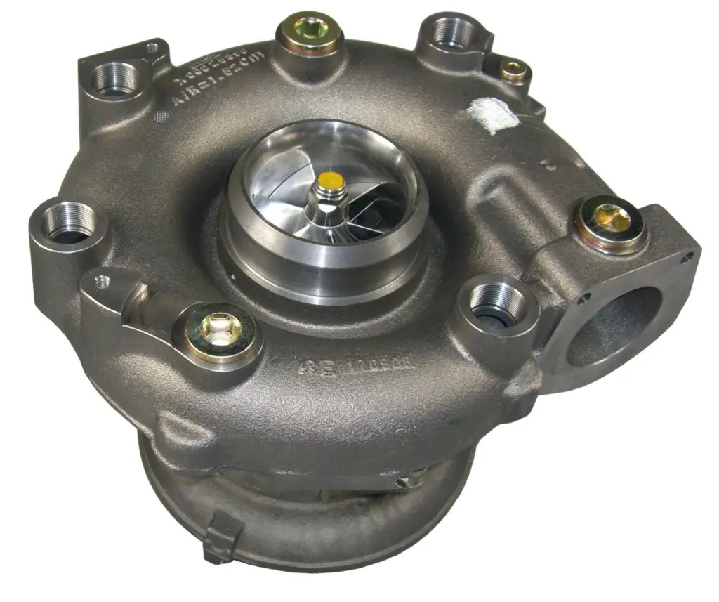 A small turbocharger typical of those handled by Turbo Dynamics