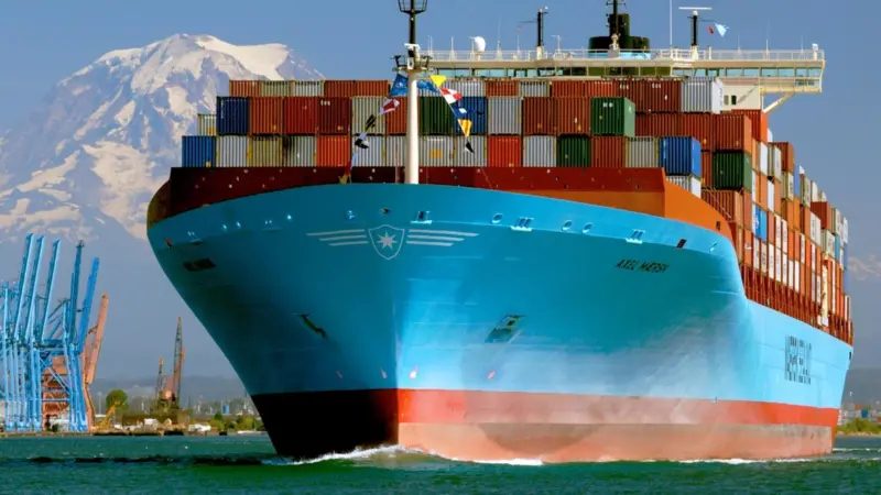 Axel Maersk, one of the 34 ships to receive a Wärtsilä slow steaming kit