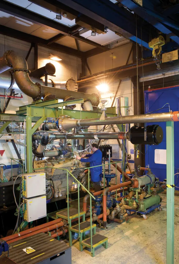 Large engine test bed at Ricardo