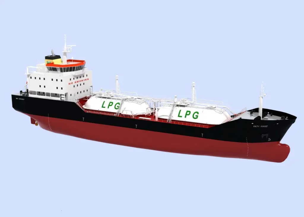 LPG ship design from Hamworthy Baltic Design Centre