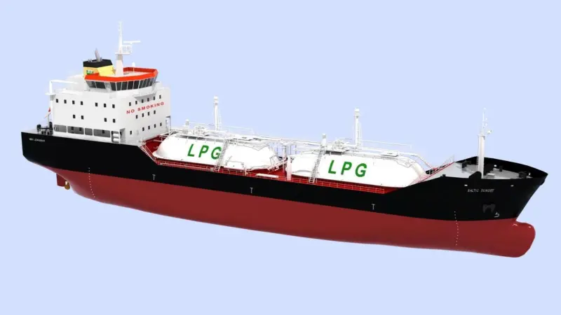 LPG ship design from Hamworthy Baltic Design Centre