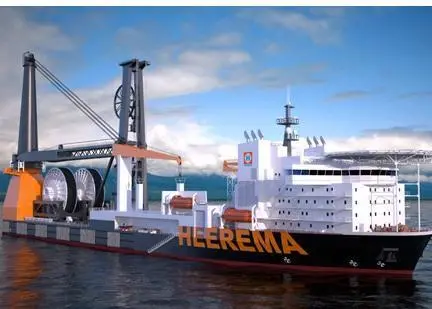 Artist impression of Heerema’s new deep water construction vessel