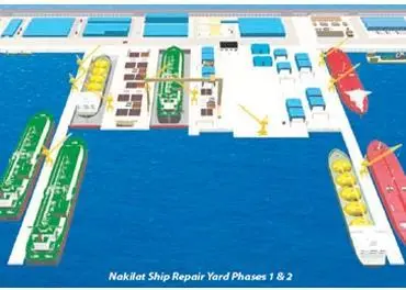 Artist impression of phases 1 and 2 scheduled to commence operations in 2010