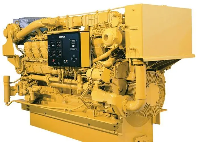 Caterpillar 3516B marine engine