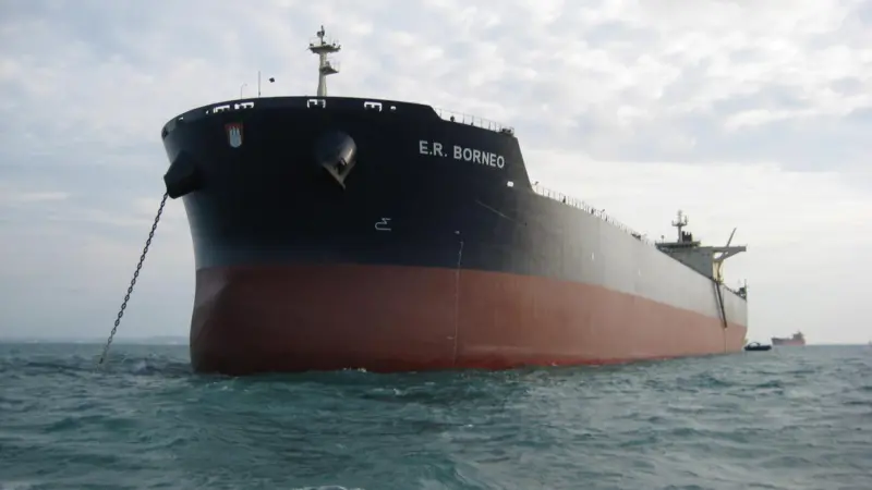 The E.R. Borneo, an earlier sistership to the E.R. Bayern