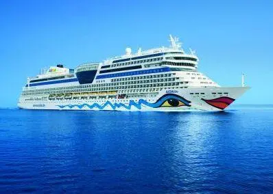 Artist impression of the new AIDA cruiseship