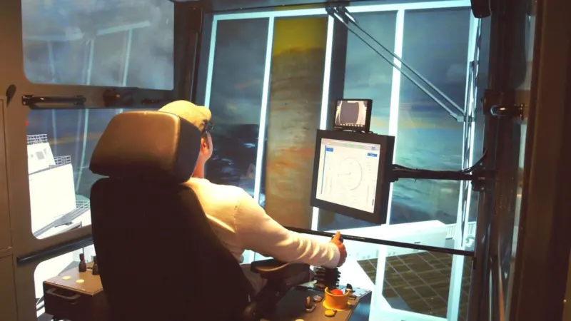 Cargotec's first full AHC offshore crane simulator is the cornerstone of structured training for operators of advanced MacGregor offshore load handling equipment and systems