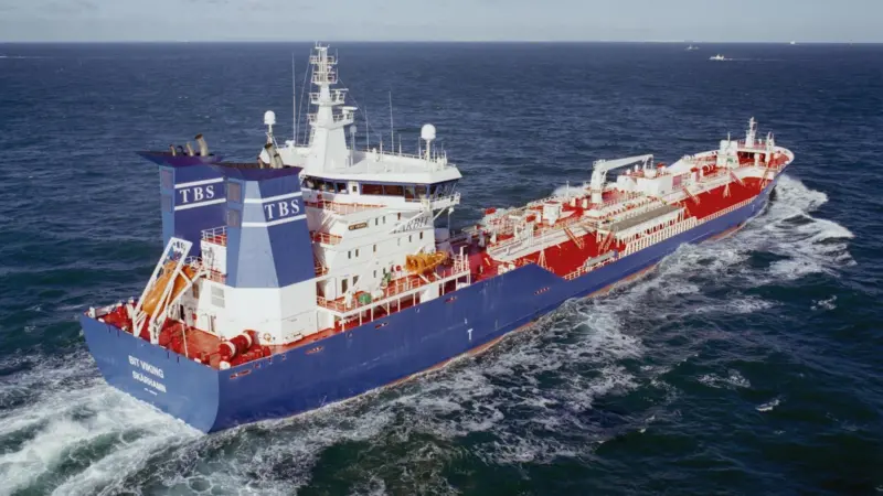 The 25,000 dwt product tanker ‘Bit Viking’ will be converted to run on gas