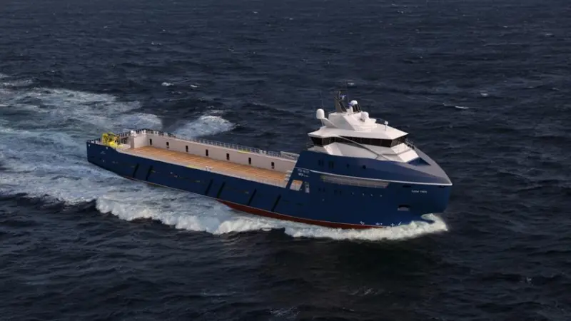 Artist impression of the two STX 06 CD PSV’s ordered by Rem Offshore