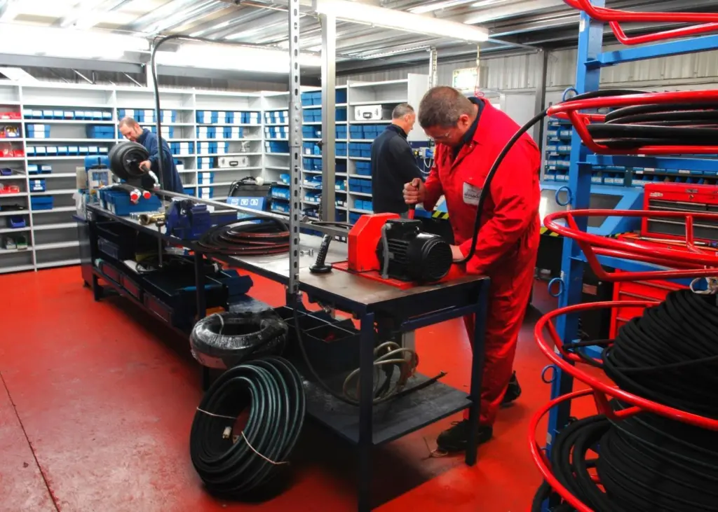 Armada’s new hose making and testing bay