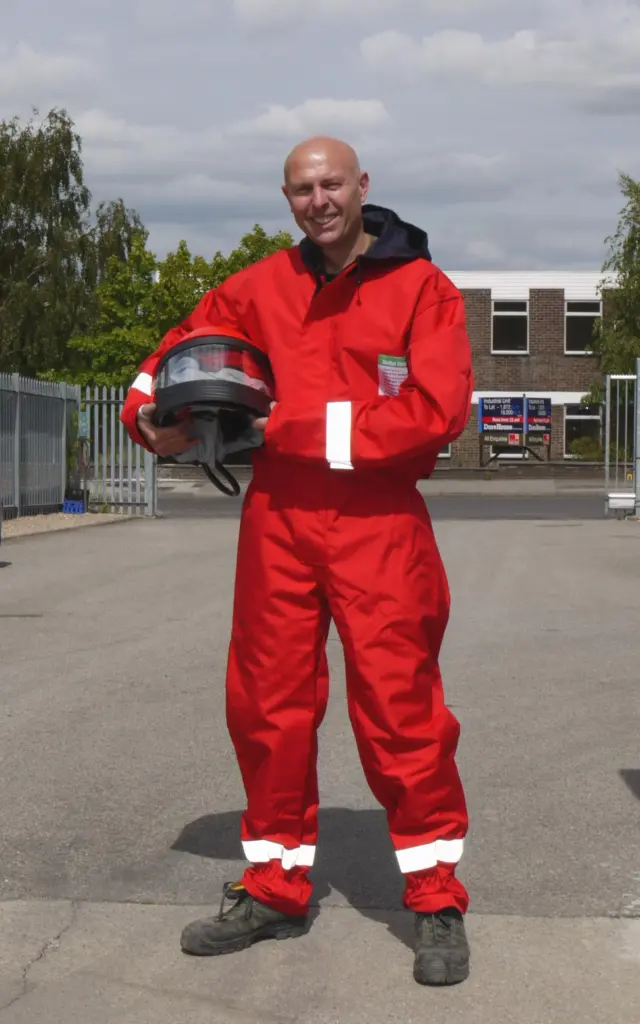 Hodge Clemco’s new protective blast suit