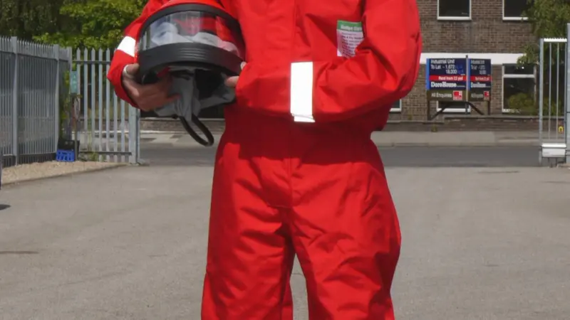 Hodge Clemco’s new protective blast suit