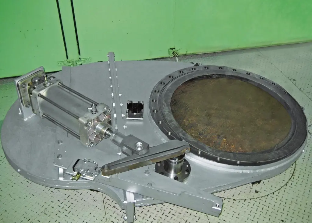Turbocharger cut-out with a swing gate valve
