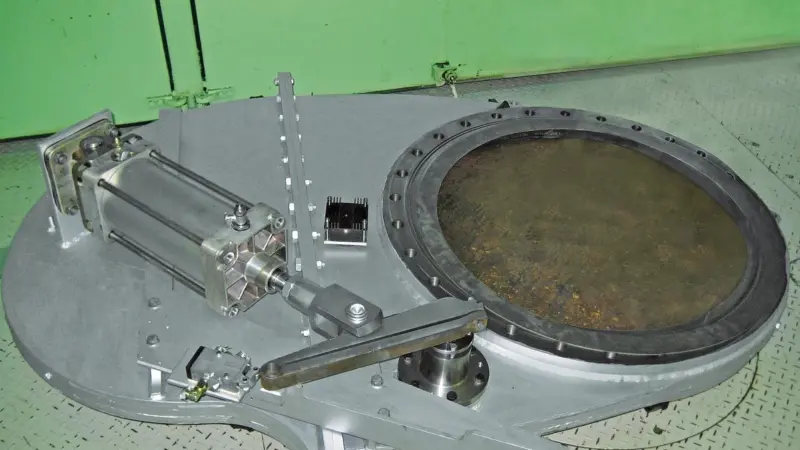 Turbocharger cut-out with a swing gate valve