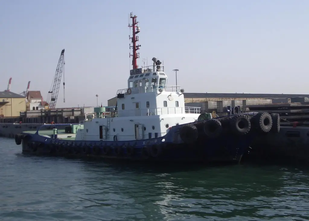The 1999 built Qingdao Port’s Asia 1 tug powered by Rolls-Royce