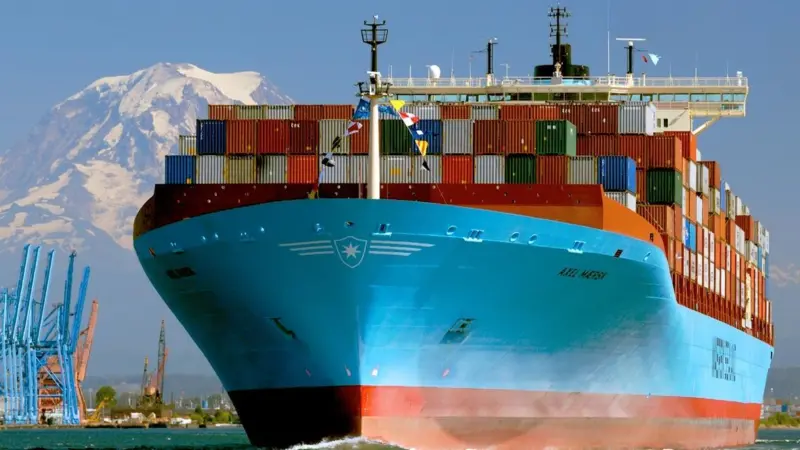 Axel Maersk is one of the vessels the Wärtsilä slow steaming upgrade kit will be fitted. (Source: A.P. Maersk-Moller Group)