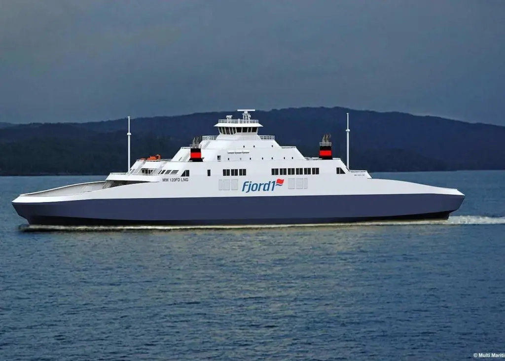 Rolls-Rolls is providing the LNG power plant for the new Fjord1 ferry