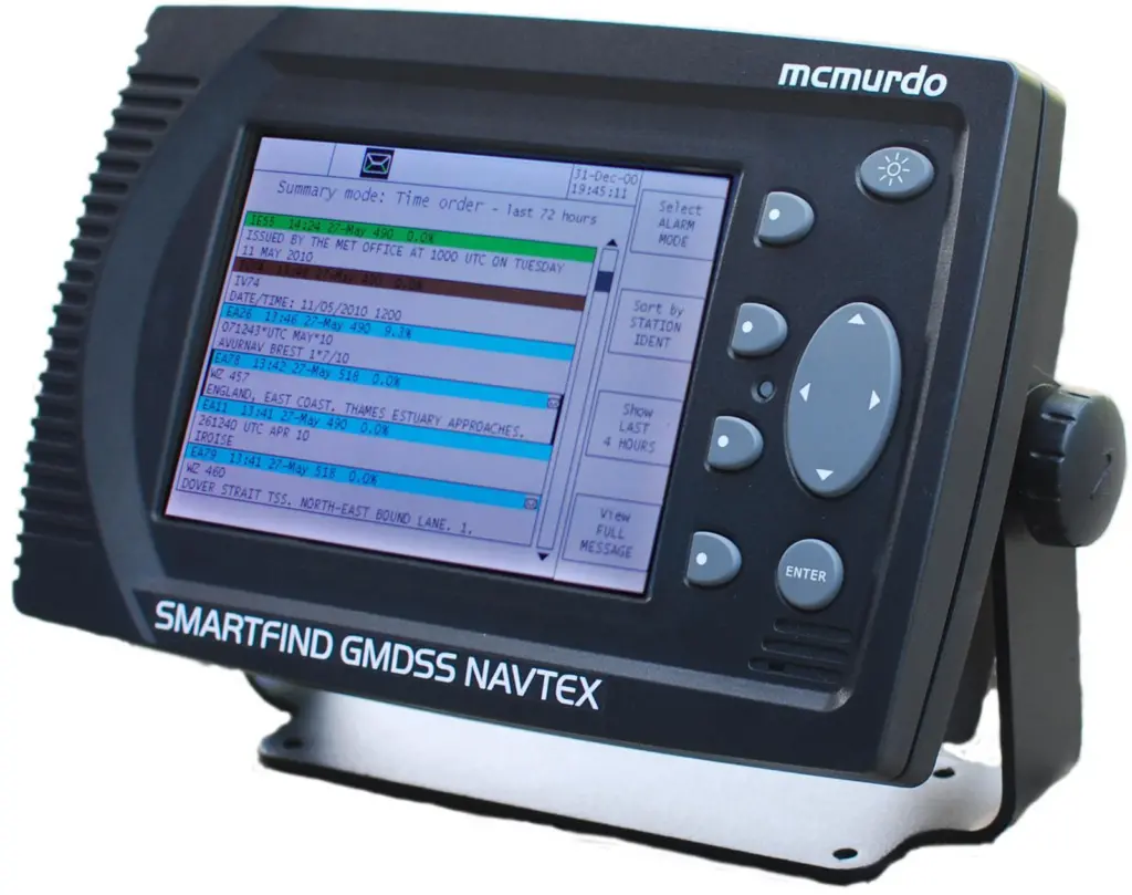 The Smartfind GMDSS Navtex receiver