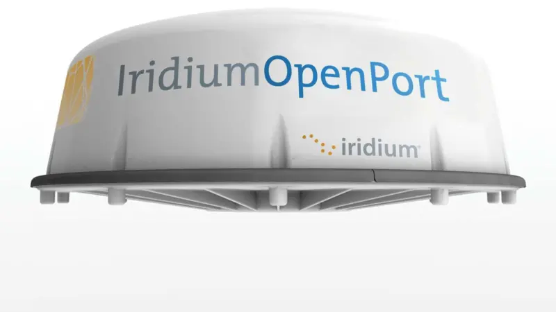 Iridium's OpenPort, a competitor for FleetBroadband