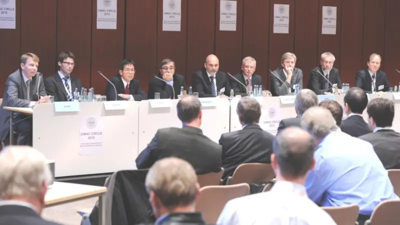 The panel at the 2010 CIMAC circle in Hamburg